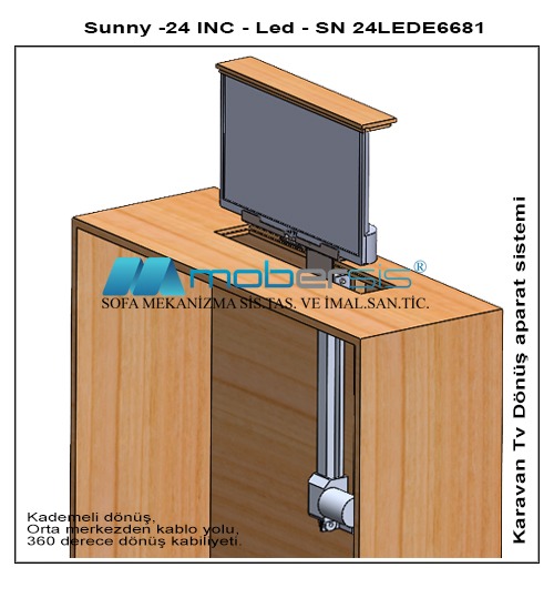 Sunny -24 INC - Led - SN 24LEDE6681 seti